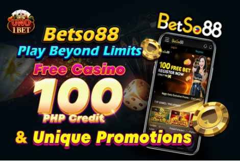 betso888  play beyond limits free casino 100 php credit unique promotions