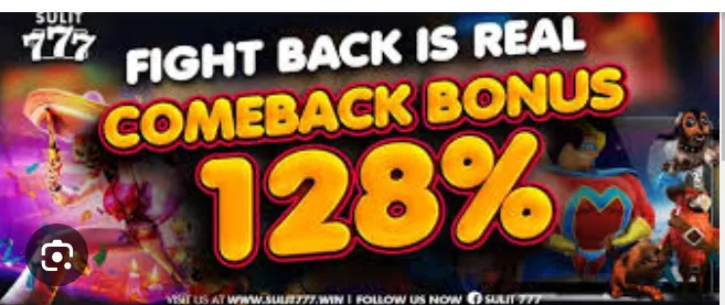 sulit 777 fight back is real comeback bonus 128%