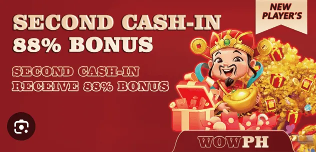 wowph second cash in 88% bonus 