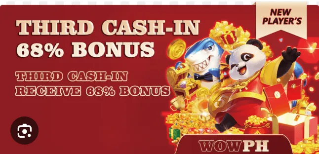 wowph third cash in 68% bonus 