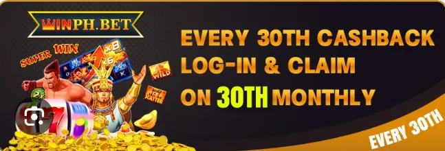 winph111 every 30th casback log-in and claim on 30th monthly 