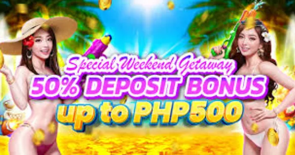 777slot  online casino speacial weekend getaway 50% deposit bonus up to 500 php 