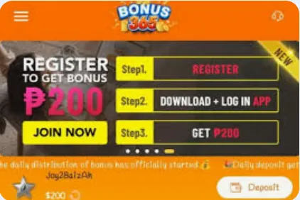 bonus365 register to get bonus 200 php join now 