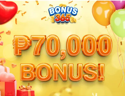 bonus365 70,000 bonus 