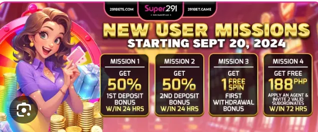 super 291 new user missions starting sept 20, 2024