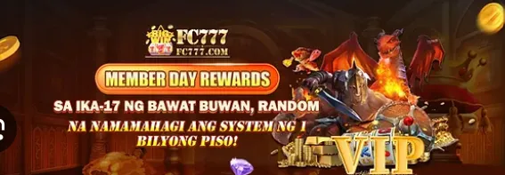 fc777 casino member day rewards sa ika 17 ng bawat buwan random na namamahagi ang system ng 1 bilyong piso 