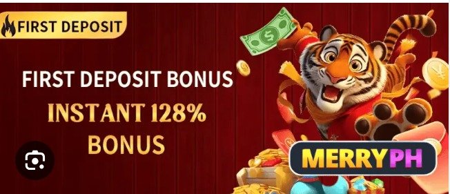 merryph first deposit bonus instant 128% bonus 